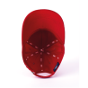 intérieur casquette rouge