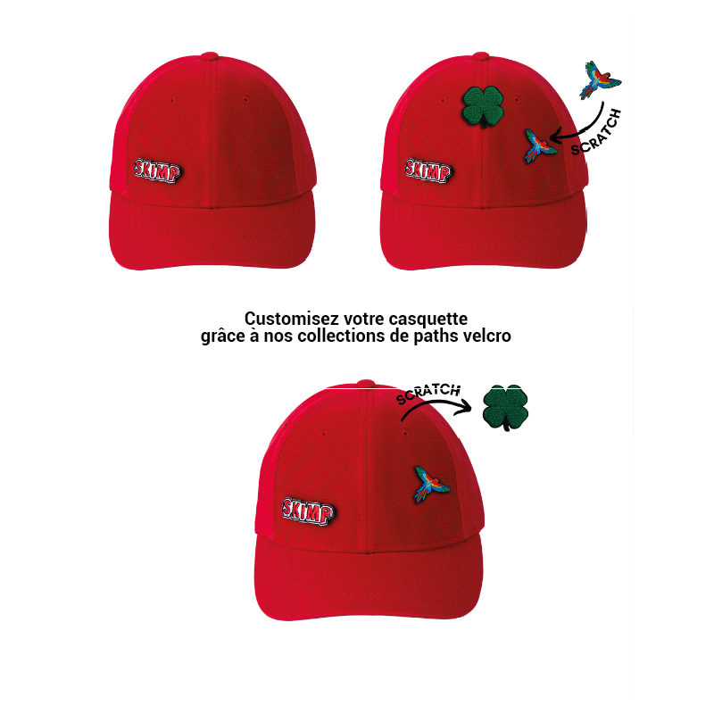 Casquette à patch Haut de Gamme en Coton Recyclé - Personnalisable à l’infini