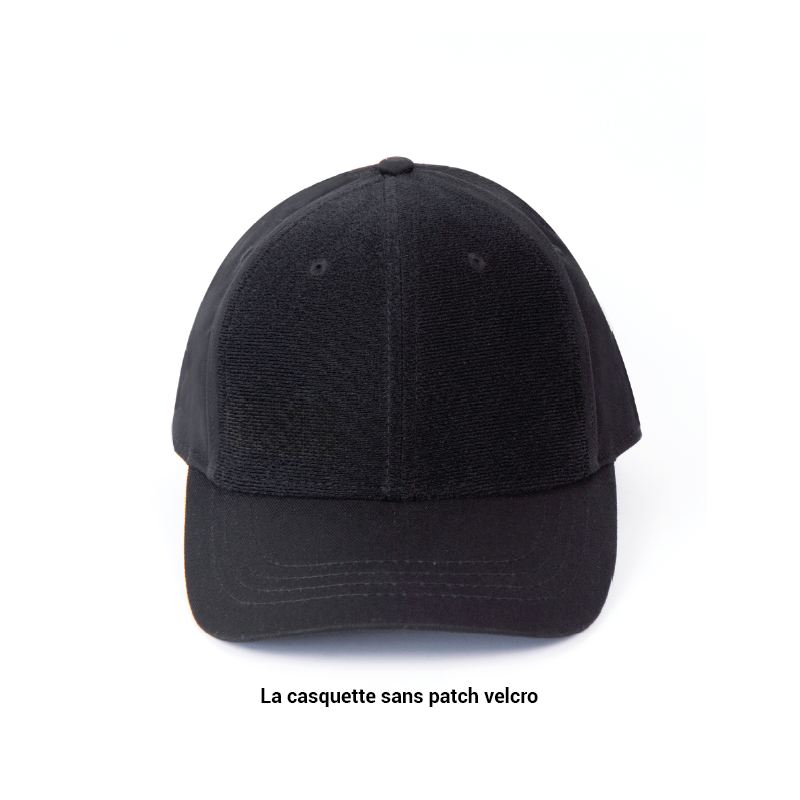 casquette noire sans patch