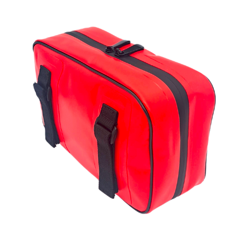 pochette rouge 100% étanche la nomade de dos
