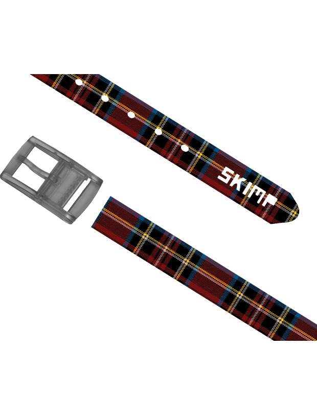 Red Scottish belt