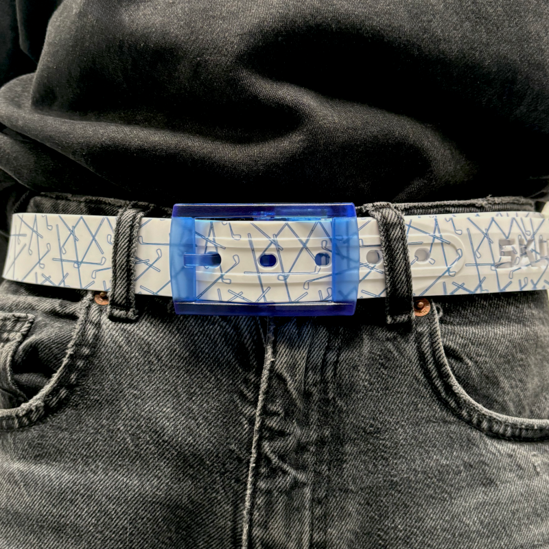 Ceinture Swing Bleu - Élégance et confort pour les golfeurs