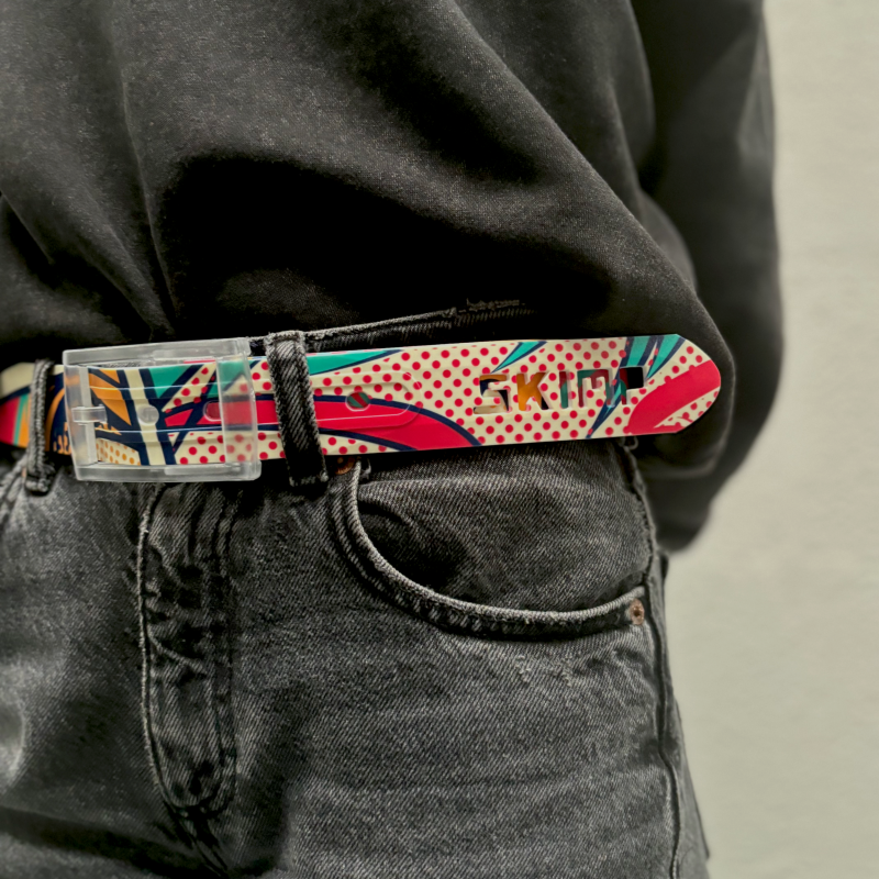 Ceinture Pop Art - Design original inspiré de l'art graphique