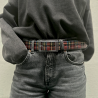 Ceinture Red Scottish - Style écossais & durabilité