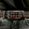 Ceinture Red Scottish - Style écossais & durabilité