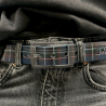 Ceinture Blue Scottish - Style unique et écoresponsable