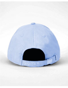 casquette bleue ciel avec patch skimp de dos