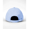 casquette bleue ciel avec patch skimp de dos