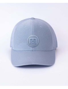 casquette bleue ciel avec patch skimp de face