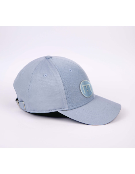 casquette bleue ciel avec patch skimp de côté