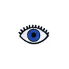 Skimp Cap Velcro Patch | Lucky eye | Summer Collection