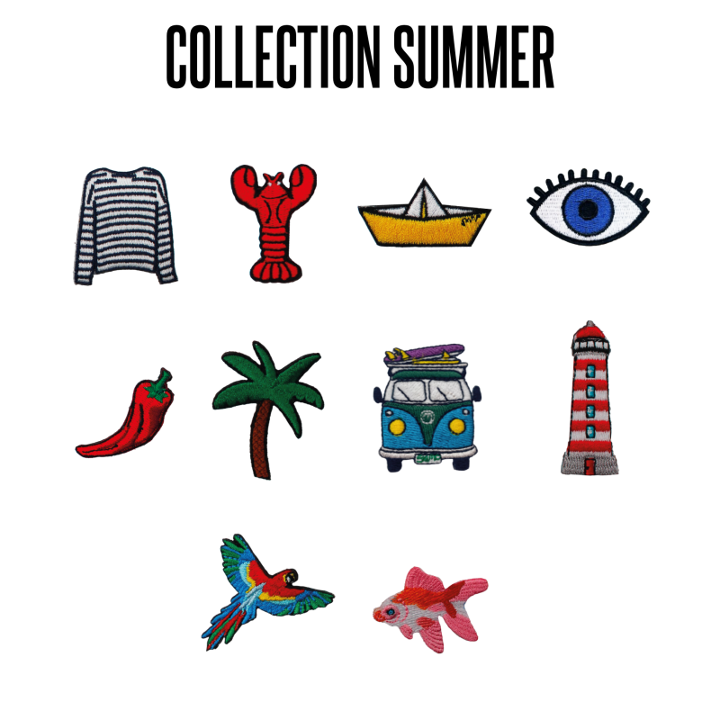 Skimp Cap Velcro Patch | Lucky eye | Summer Collection