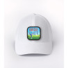 patch birdie maker sur casquette blanche