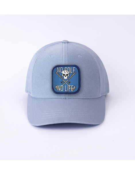 patch no golf no life sur casquette bleu marine