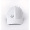 patch pissenlit sur casquette blanche