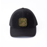 patch panthere sur casquette noire