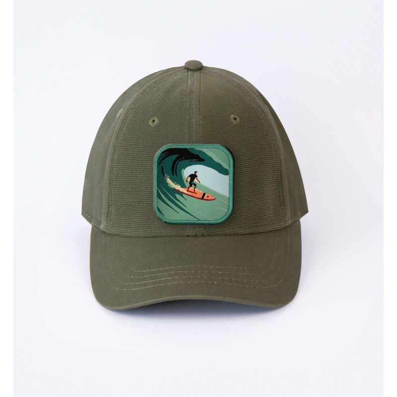 Skimp Cap Velcro Patch | Waikini Beach | Square Collection