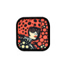 Skimp Cap Velcro Patch | Kusama Dots | Square Collection