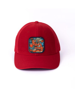 patch japan food sur casquette rouge