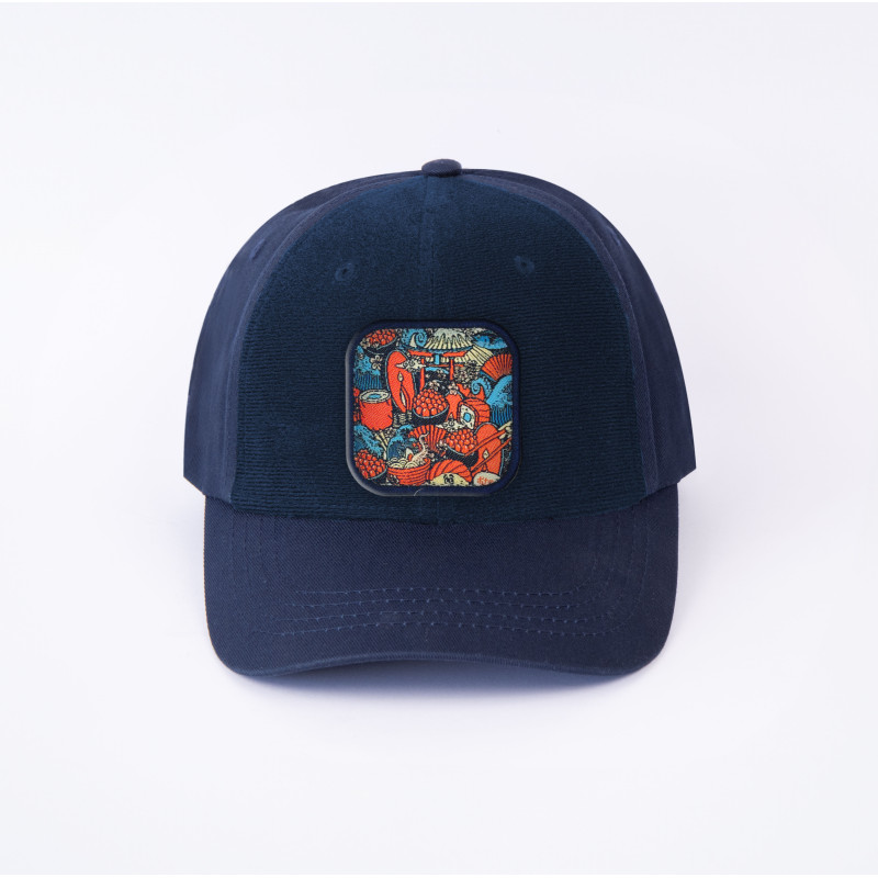 Skimp Cap Velcro Patch | Sushi Lover | Square Collection