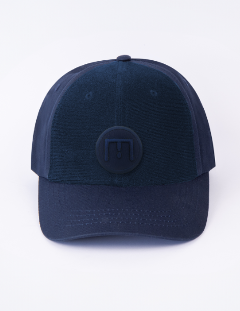 casquette marine de face avec patch skimp