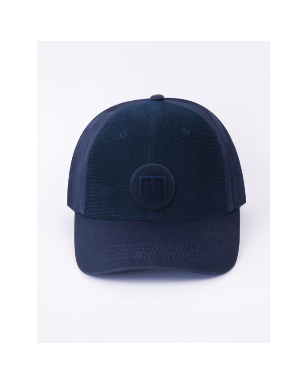 casquette marine de face avec patch skimp