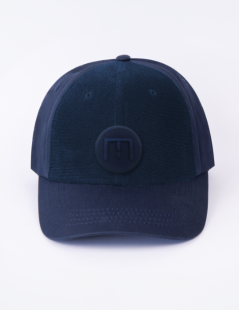 casquette marine de face avec patch skimp