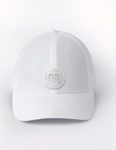 White patch cap