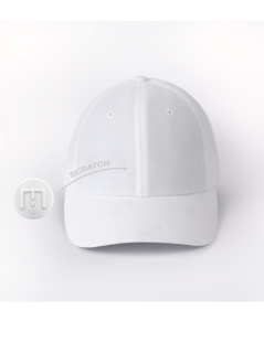 White patch cap