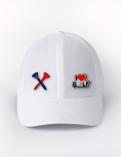 White patch cap