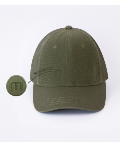 CASQUETTE À PATCH KAKI