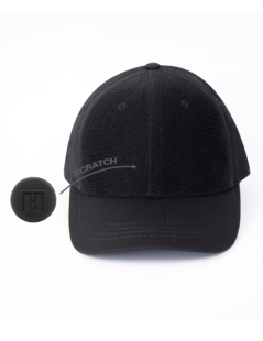 CASQUETTE À PATCH NOIRE