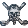 Patch Velcro pour Casquette Skimp | Tête de mort | Collection Golf