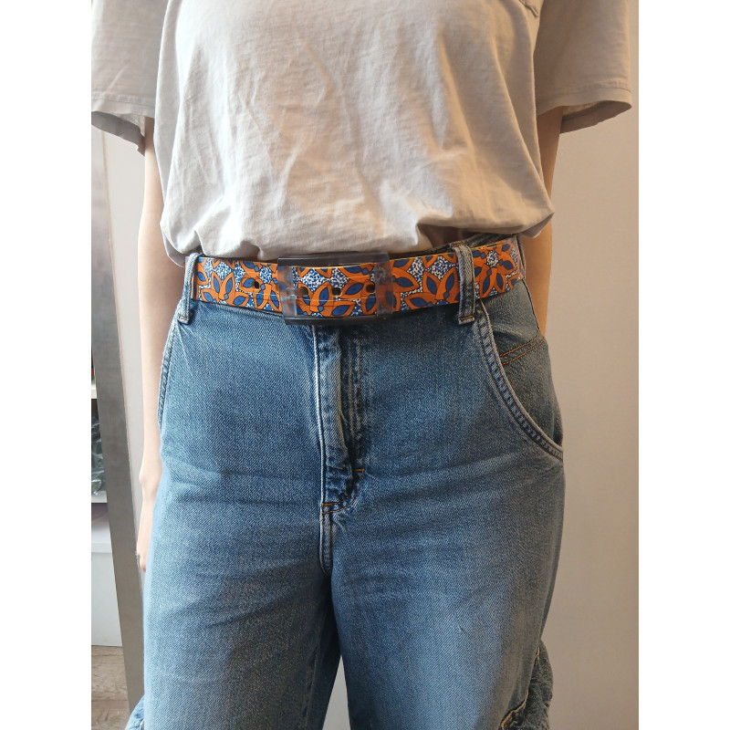 The Pretoria Silicone like plastic Belt print for Men and Women