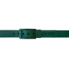 L'Originale dark green silicon like plastic belt, for men and women