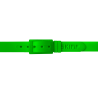 L'Originale neon green plastic belt, for men and women