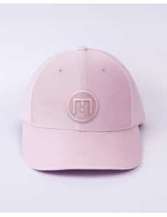 CASQUETTE À PATCH ROSE
