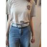Ceinture GolfArTTime - Golf Pop, 100% plastique, unisexe, vegan, sans nickel