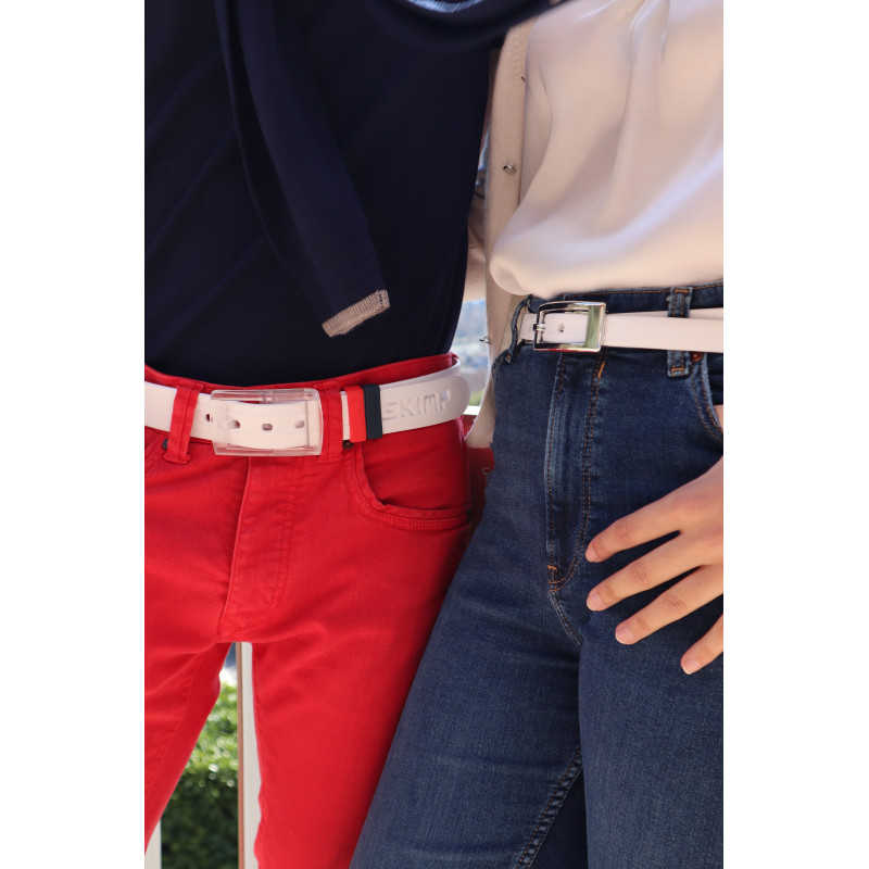 Thin silicone like Plastic Belt La Charmeuse, for Women
