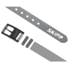 L'Originale Light Grey silicon like plastic belt, for men and women