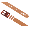 L'Originale beige silicon like plastic belt, for men and women