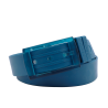 L'Originale duck blue silicon like plastic belt, for men and women