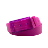 L'Originale Neon Violet silicon like plastic belt, for men and women