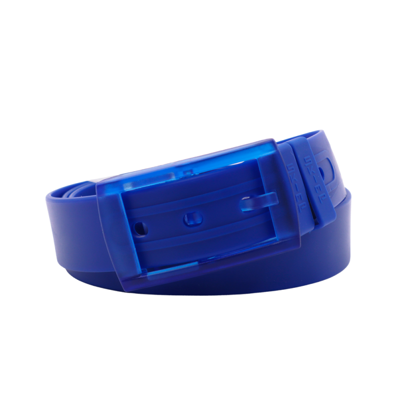 L'Originale navy blue silicon like plastic belt, for men and women