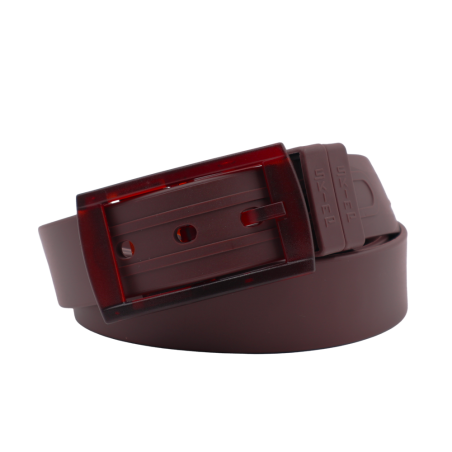 L'Originale brown silicon like plastic belt, for men and women