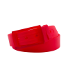 ceinture rouge unisexe roulée