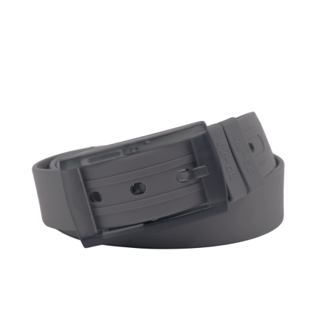 L'Originale Dark Grey silicon like plastic belt, for en and women