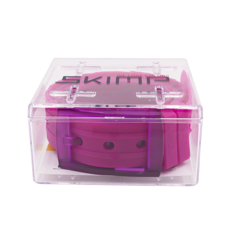 L'Originale Neon Violet silicon like plastic belt, for men and women