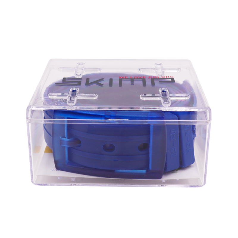 L'Originale navy blue silicon like plastic belt, for men and women