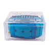 ceinture unisexe bleue azur boite